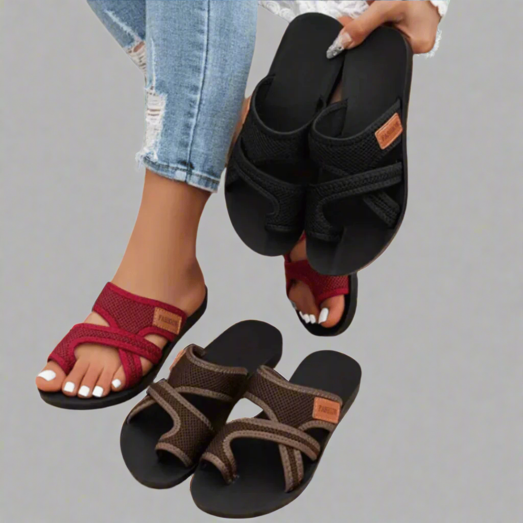 Greta | Ademende Mesh Sandalen