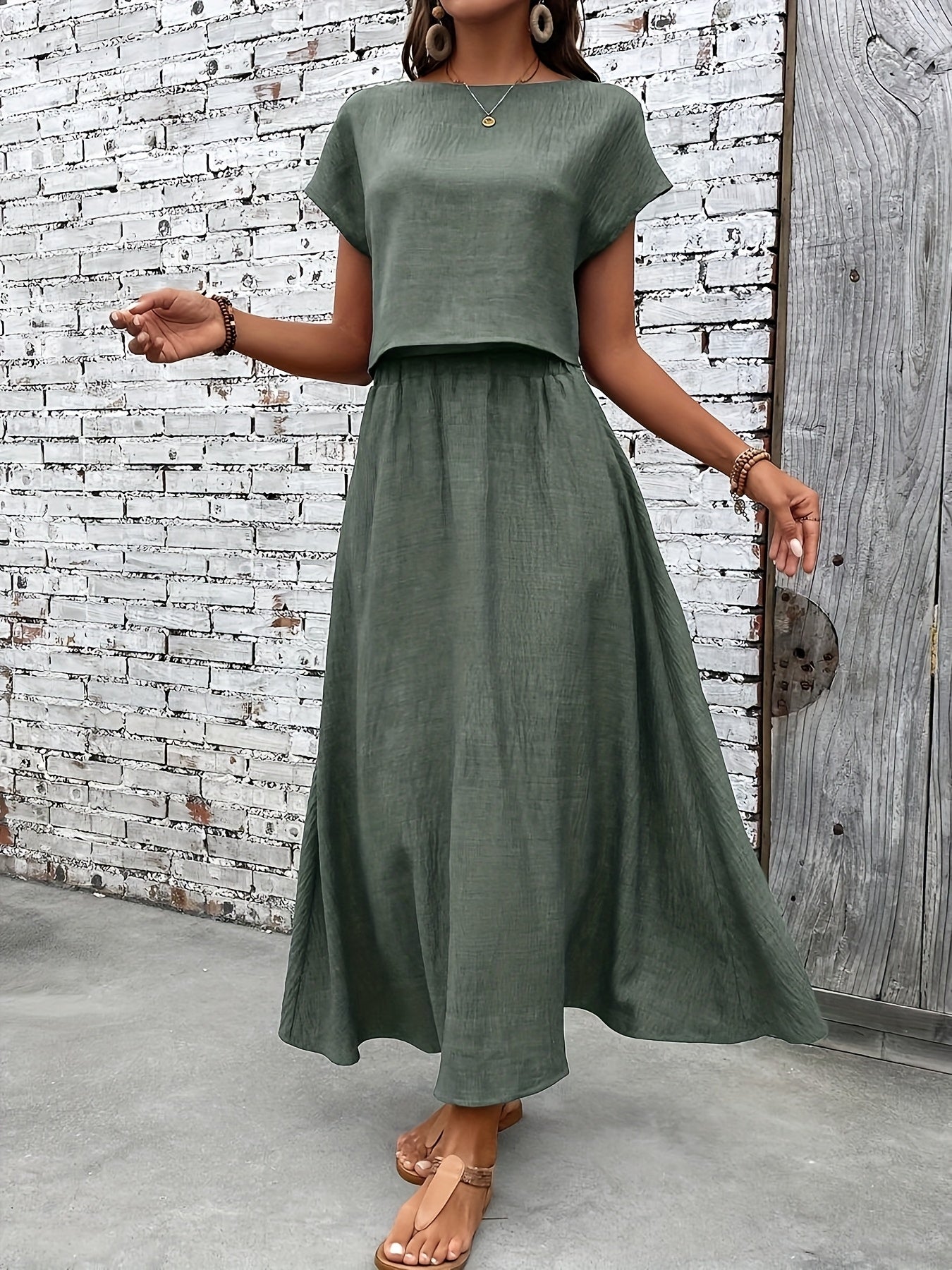 Sophie | Chic Korte Mouwen Set