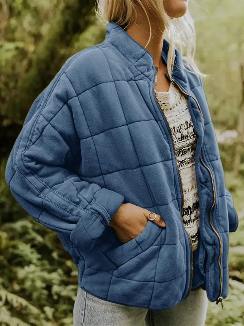 Josiane | Gevoerde Jas met Elegante Oversized Look