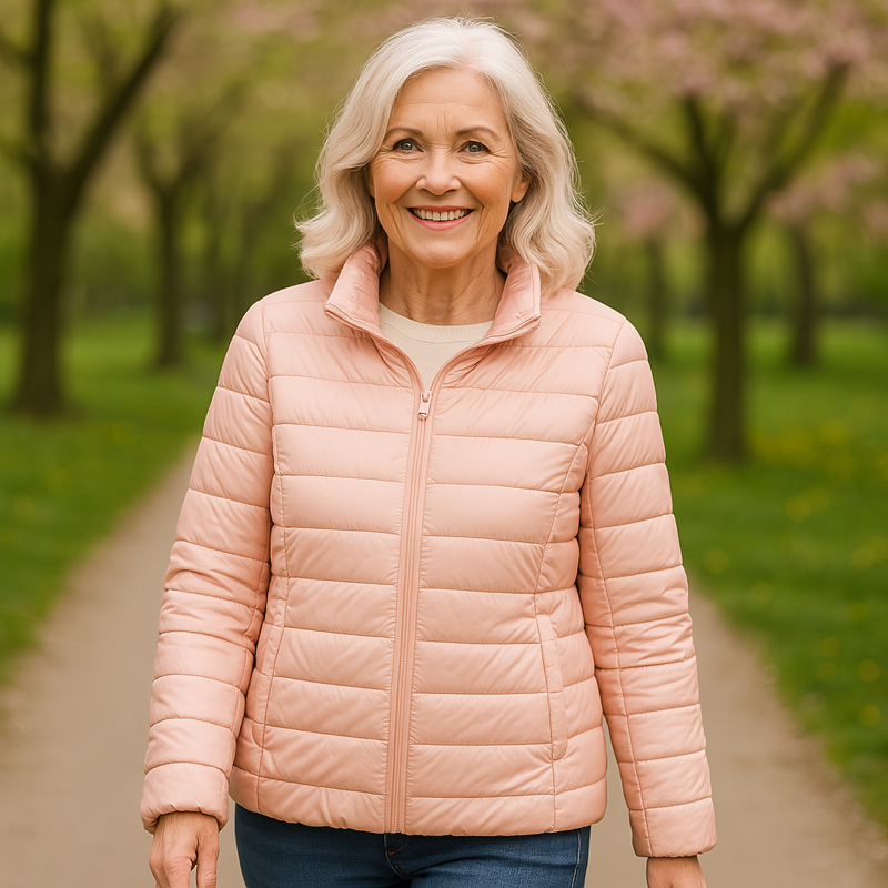 Ulla Gevoerde Tussenjas | Licht Roze