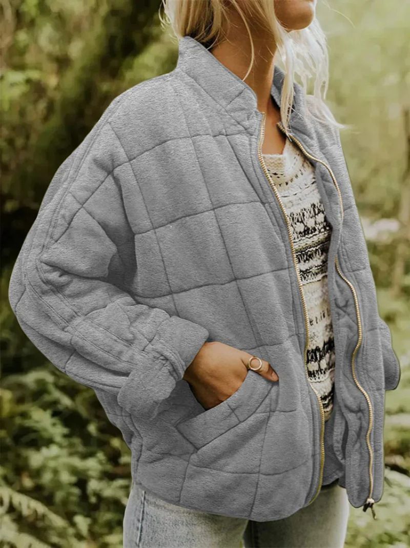 Josiane | Gevoerde Jas met Elegante Oversized Look