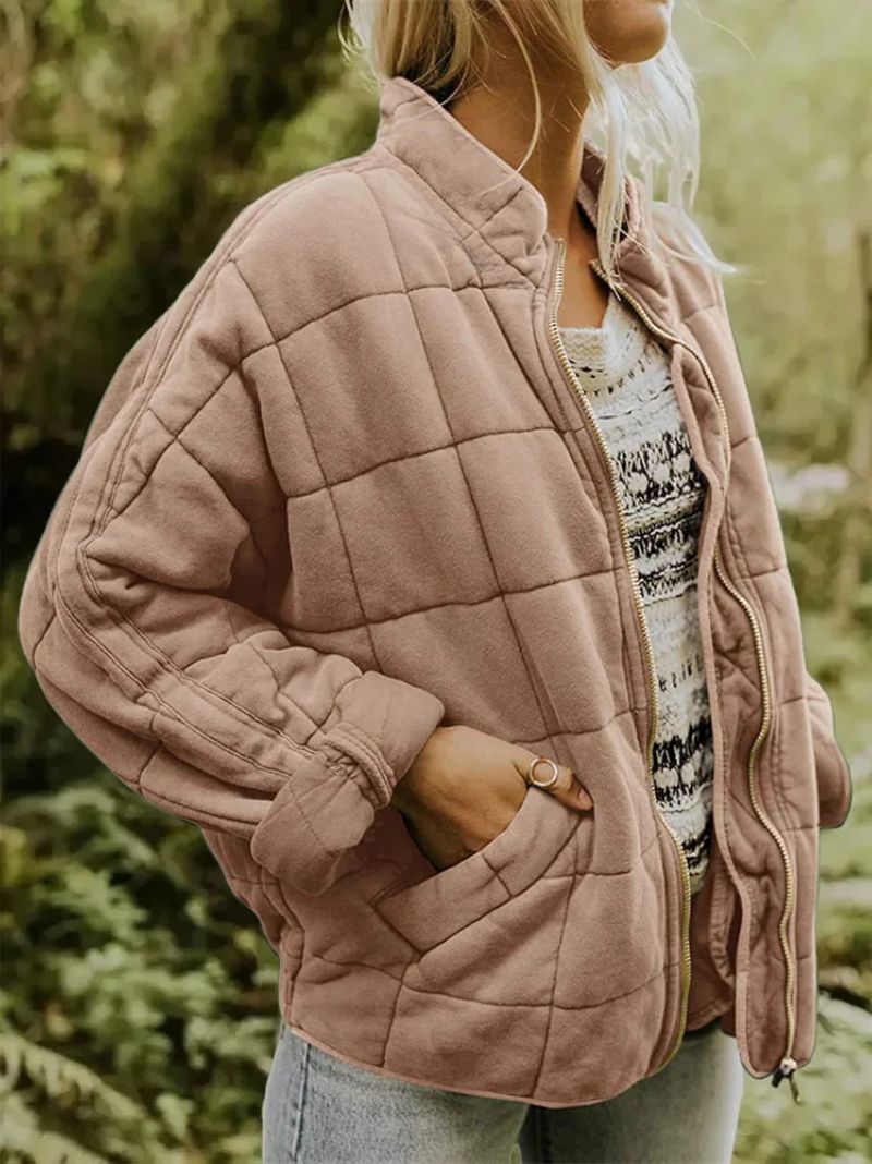 Josiane | Gevoerde Jas met Elegante Oversized Look