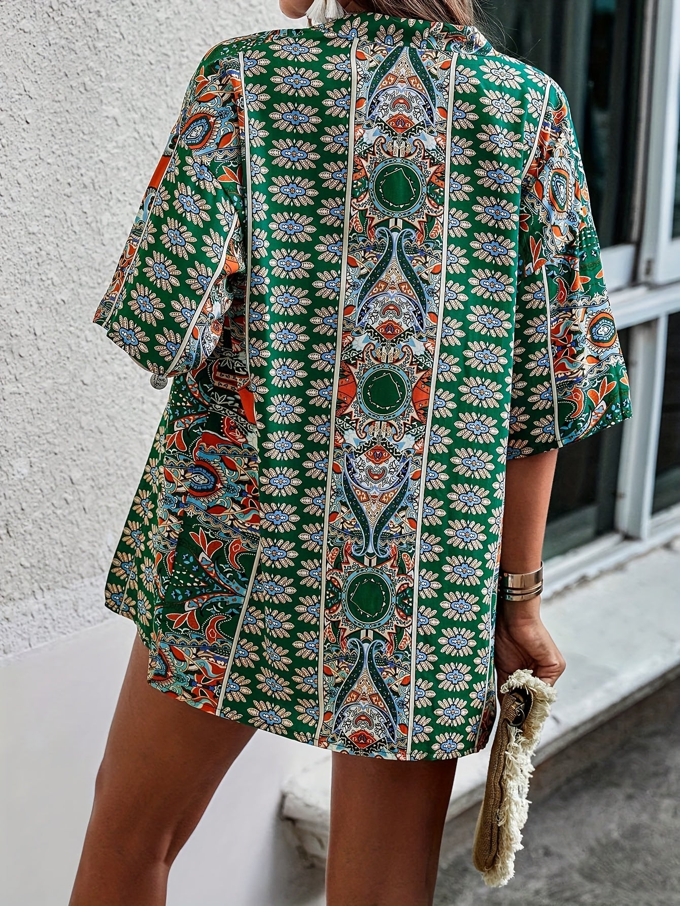 Luna | Bloemenprint Kimono Set