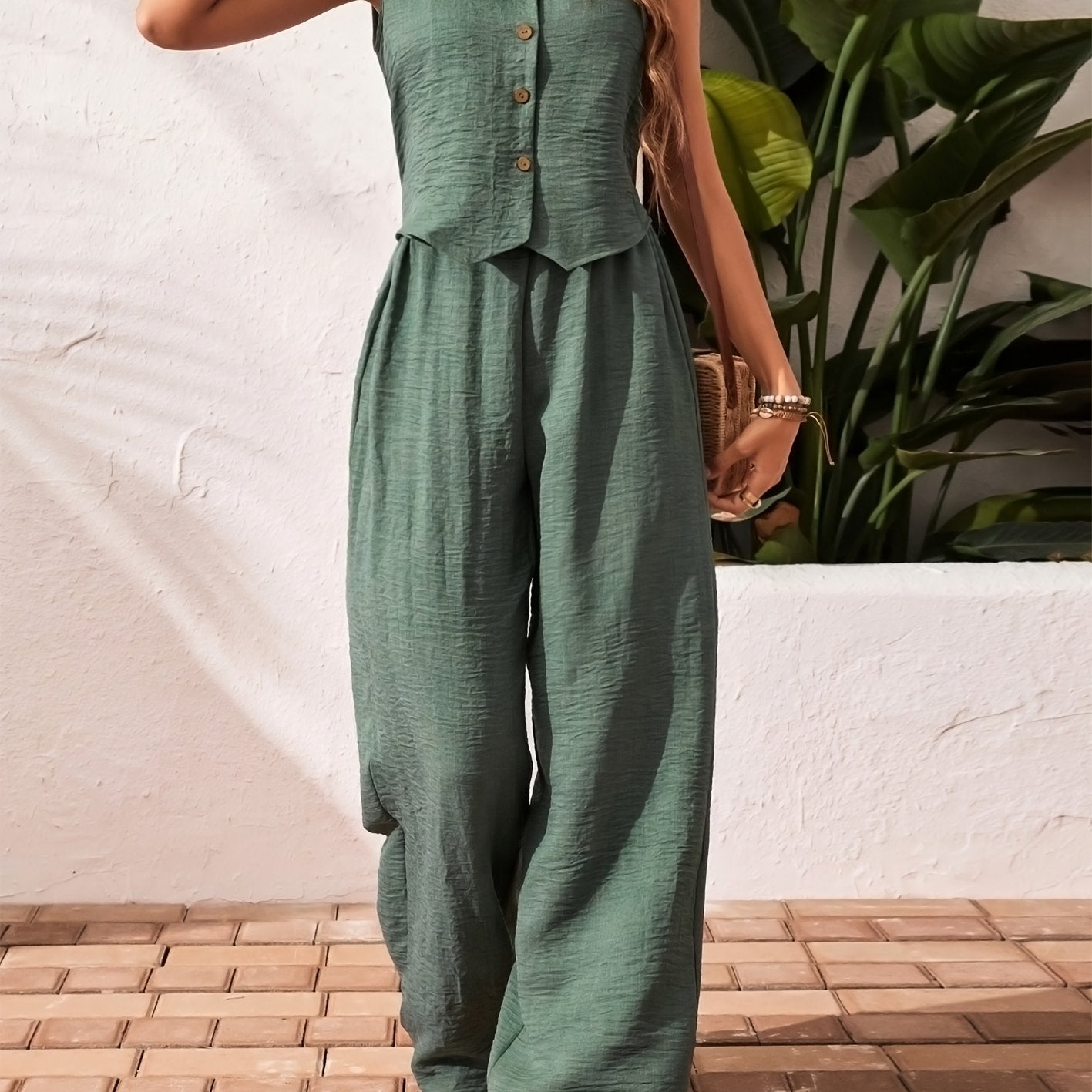 Sophie | Stijlvolle Mouwloze Jumpsuit