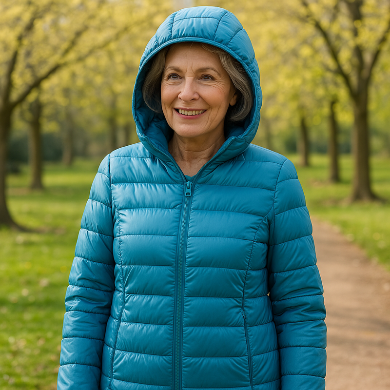Metta Gevoerde Tussenjas | Oceaanblauw