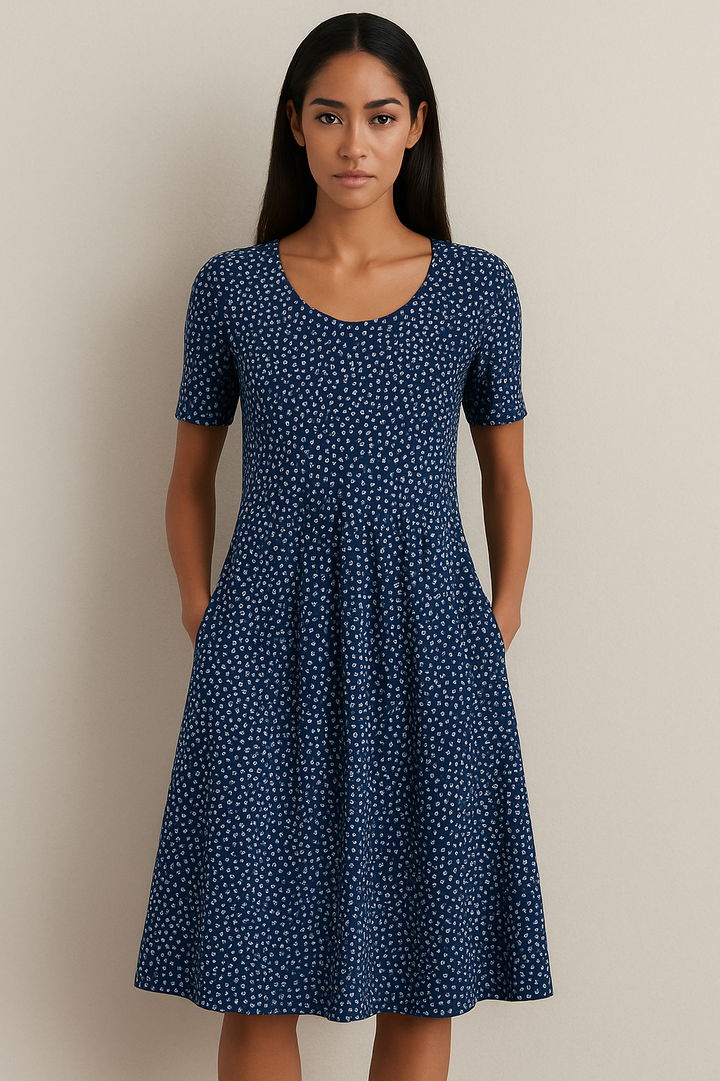Carolina | Chique jurk met speelse print