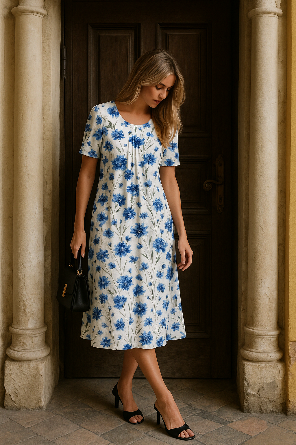 Carolina | Chique jurk met speelse print
