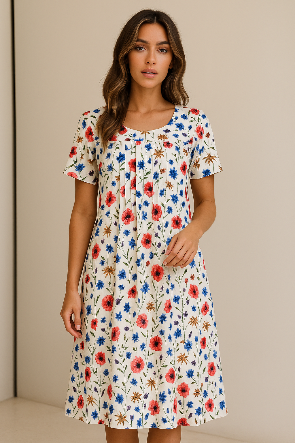 Carolina | Chique jurk met speelse print