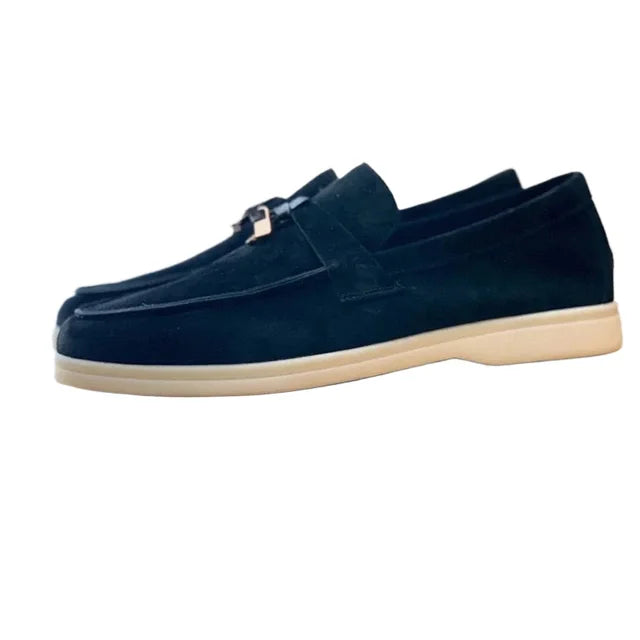 ØRLA Amsterdam™ | Suède dames loafers