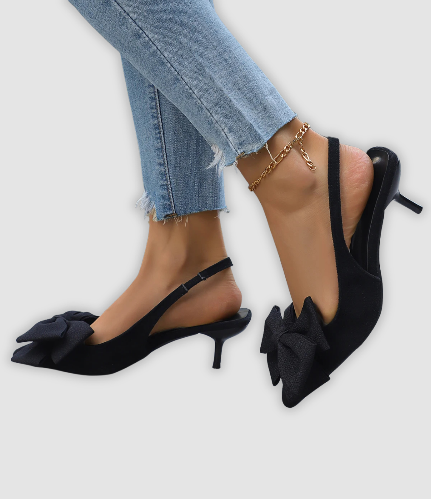 Nira | Elegante Stiletto-sandalen met Strik