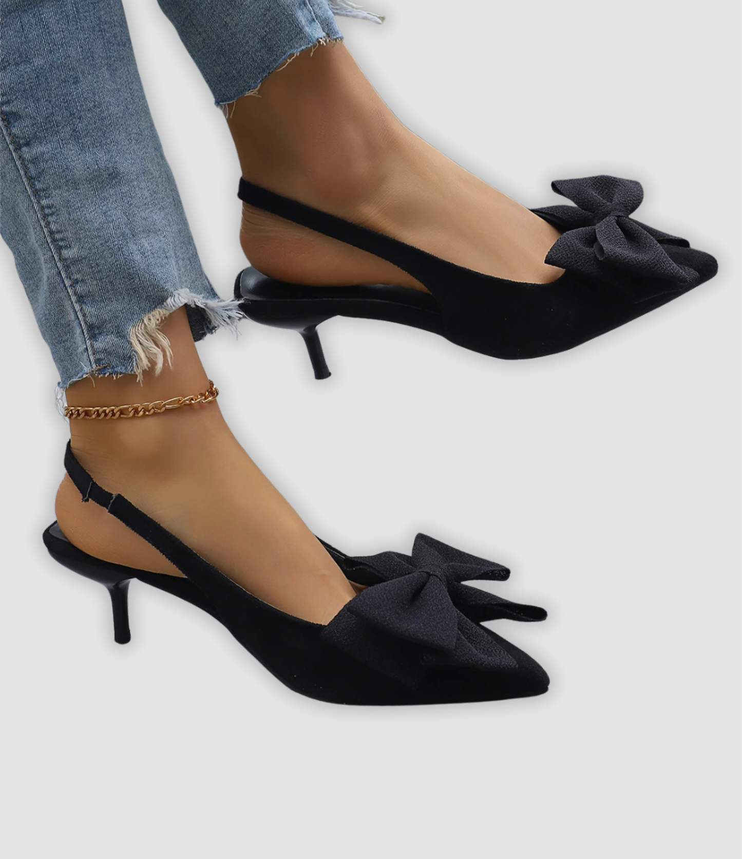 Nira | Elegante Stiletto-sandalen met Strik