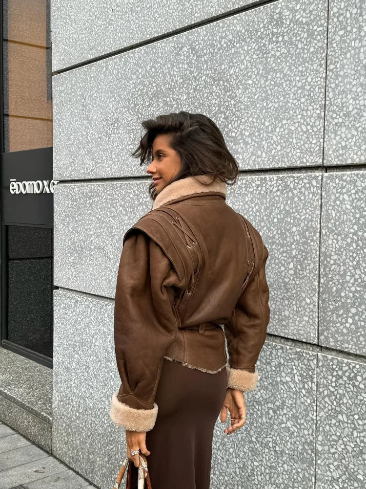 Paloma | Elegante Leren jas