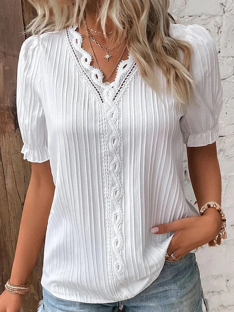 Bea | Charmante blouse met elegante details