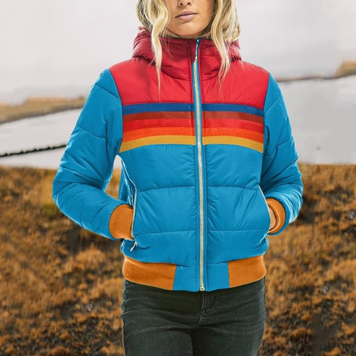 Rosa | Retro-Stijl Parka Jas