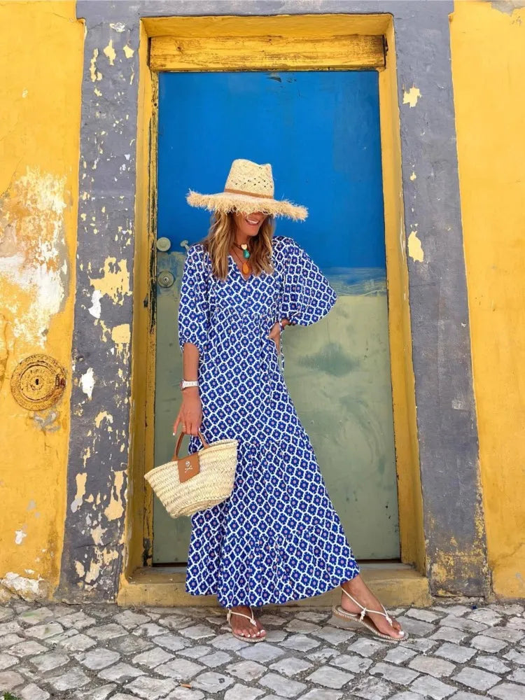 April | Boho maxi jurk
