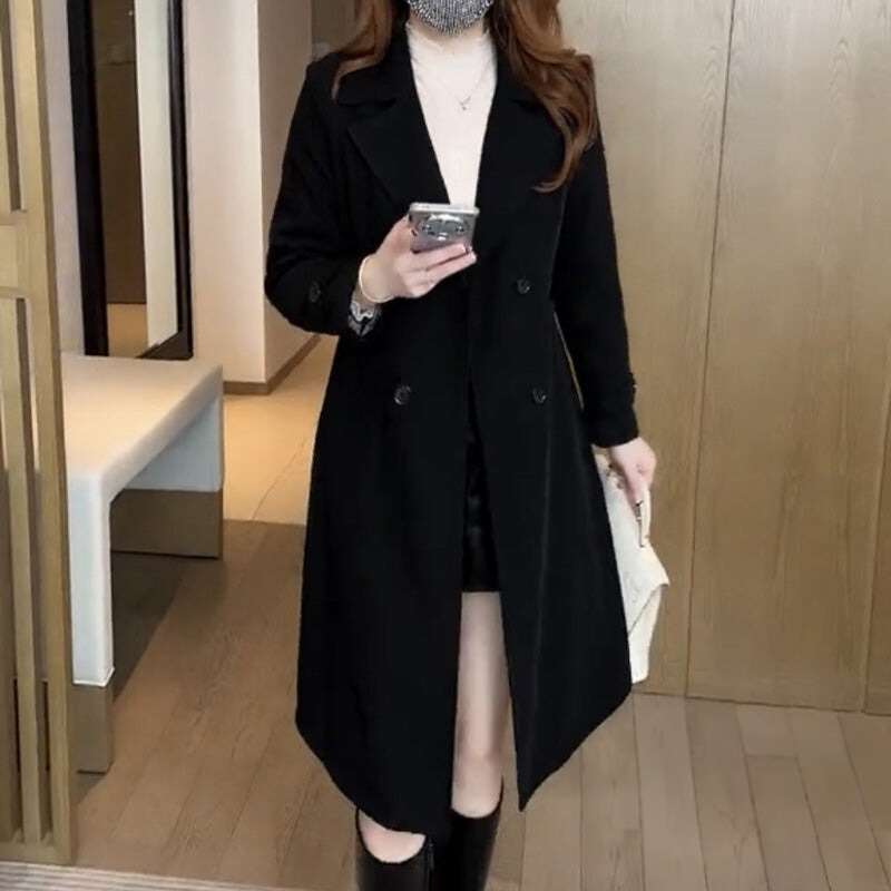 Nadine | Elegante en Warme Trenchcoat