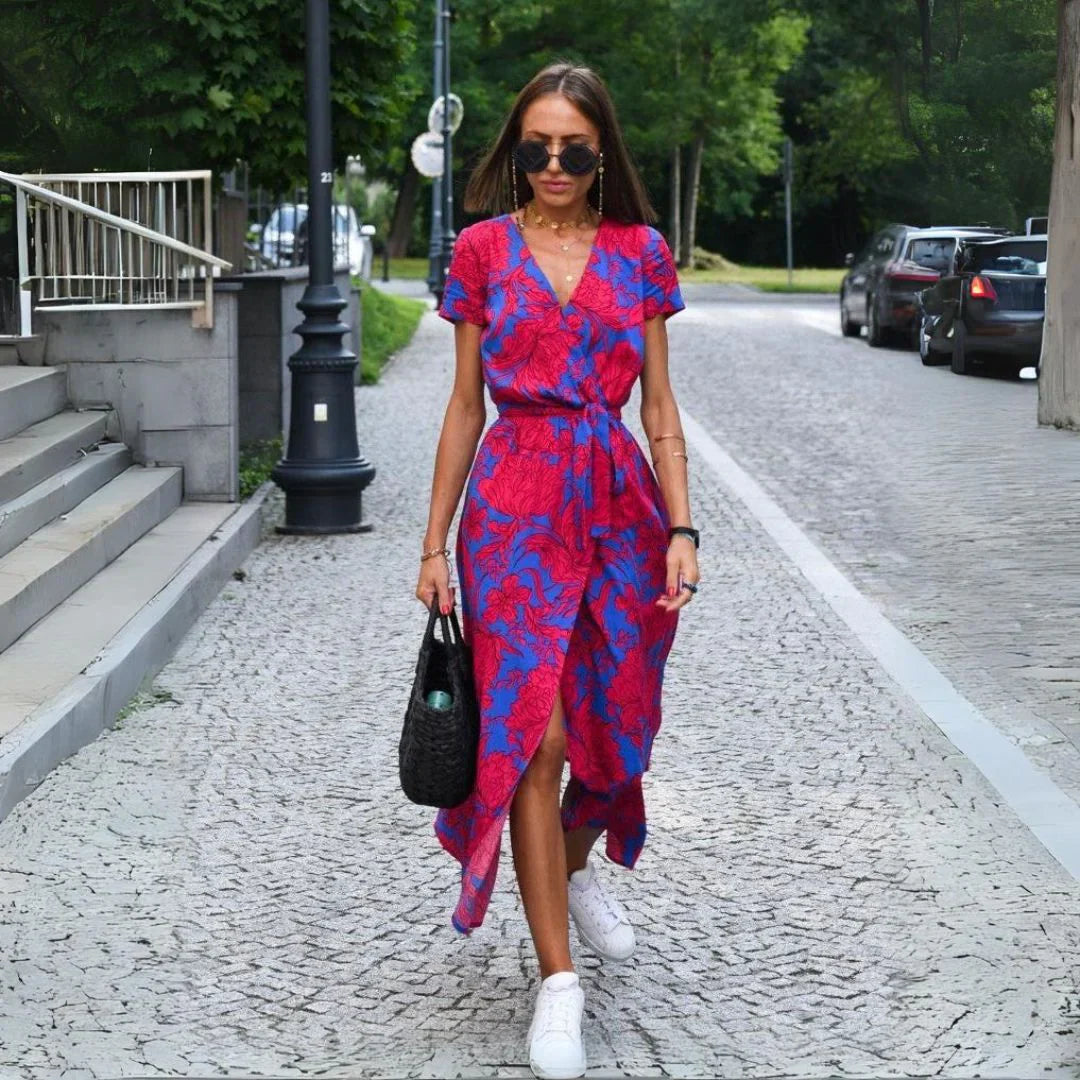 Eva | Stijlvolle Jurk met V-hals