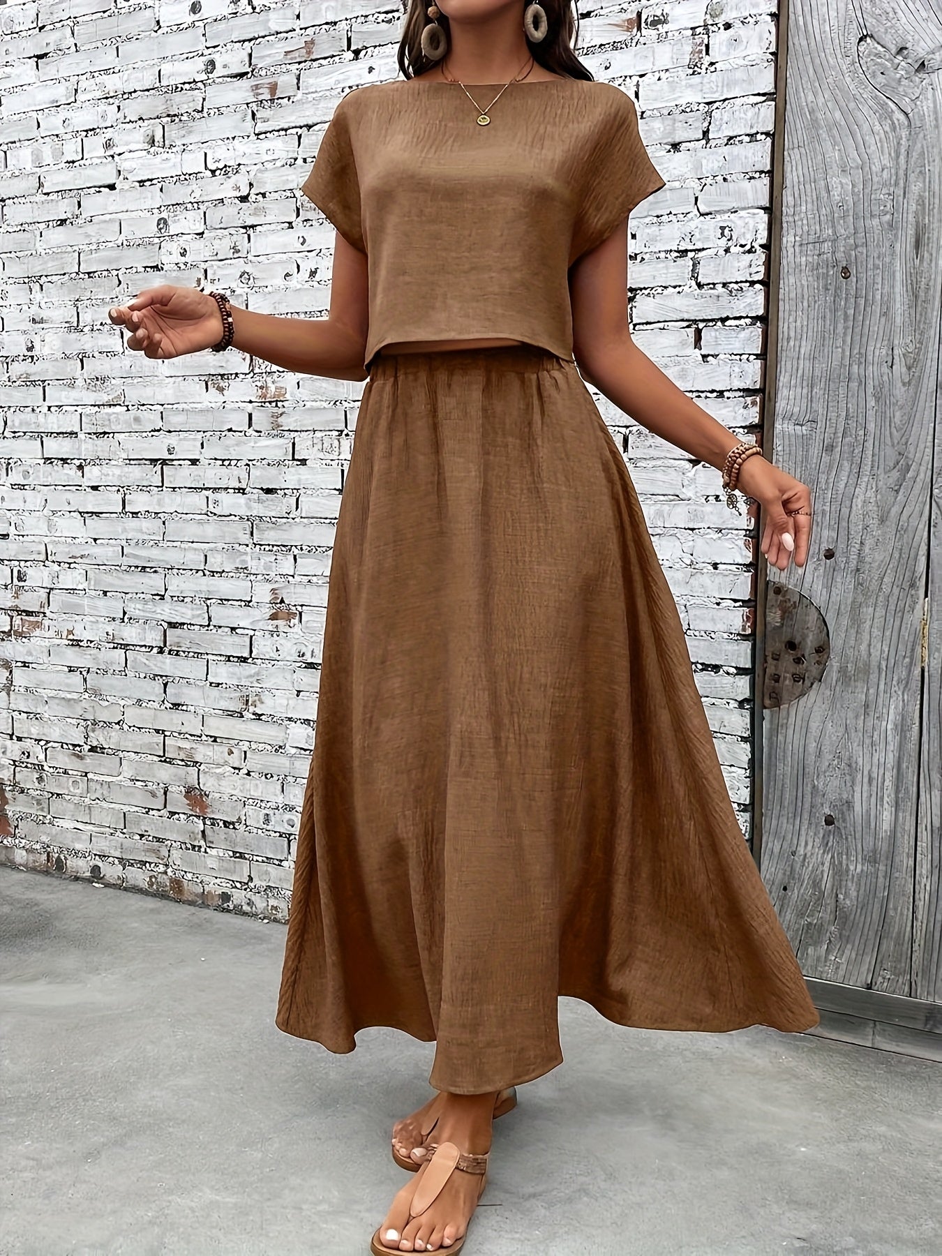 Sophie | Chic Korte Mouwen Set