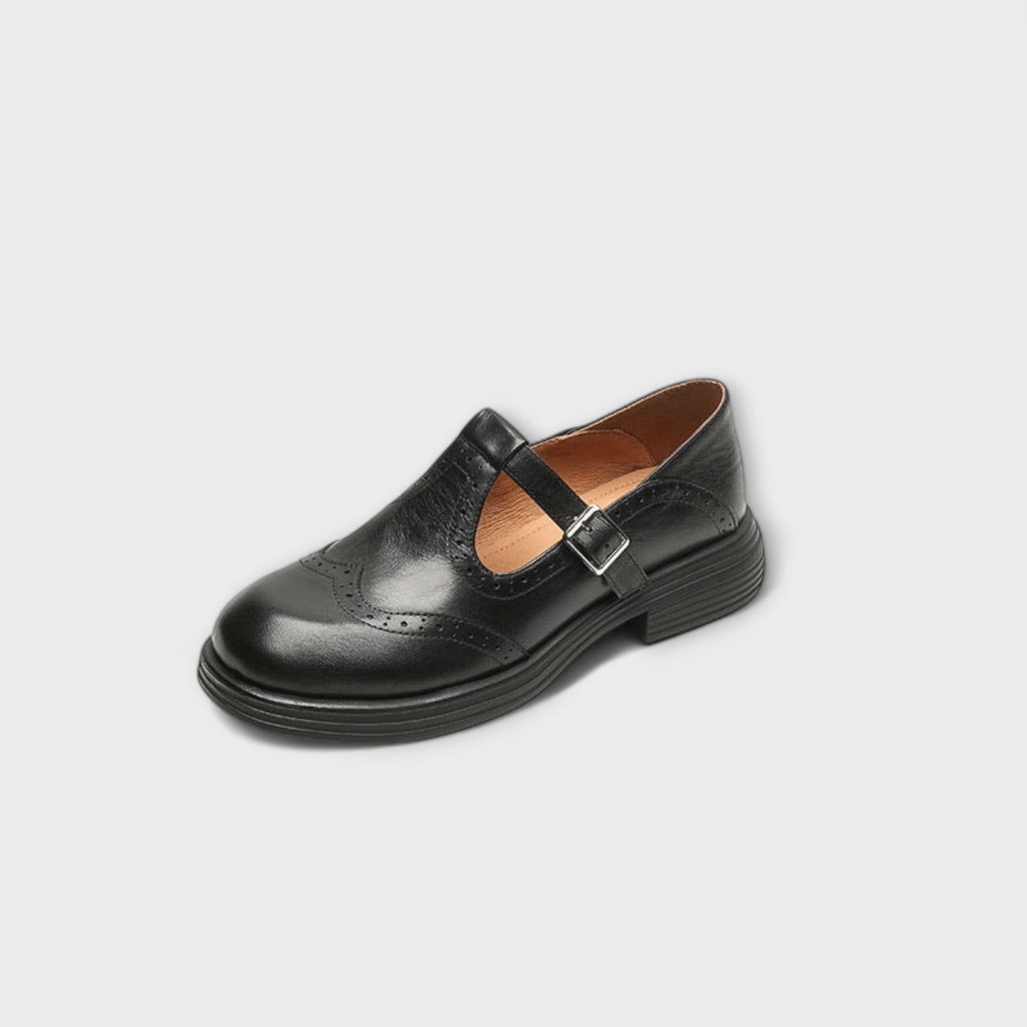 Emilia | Leren Mary Janes