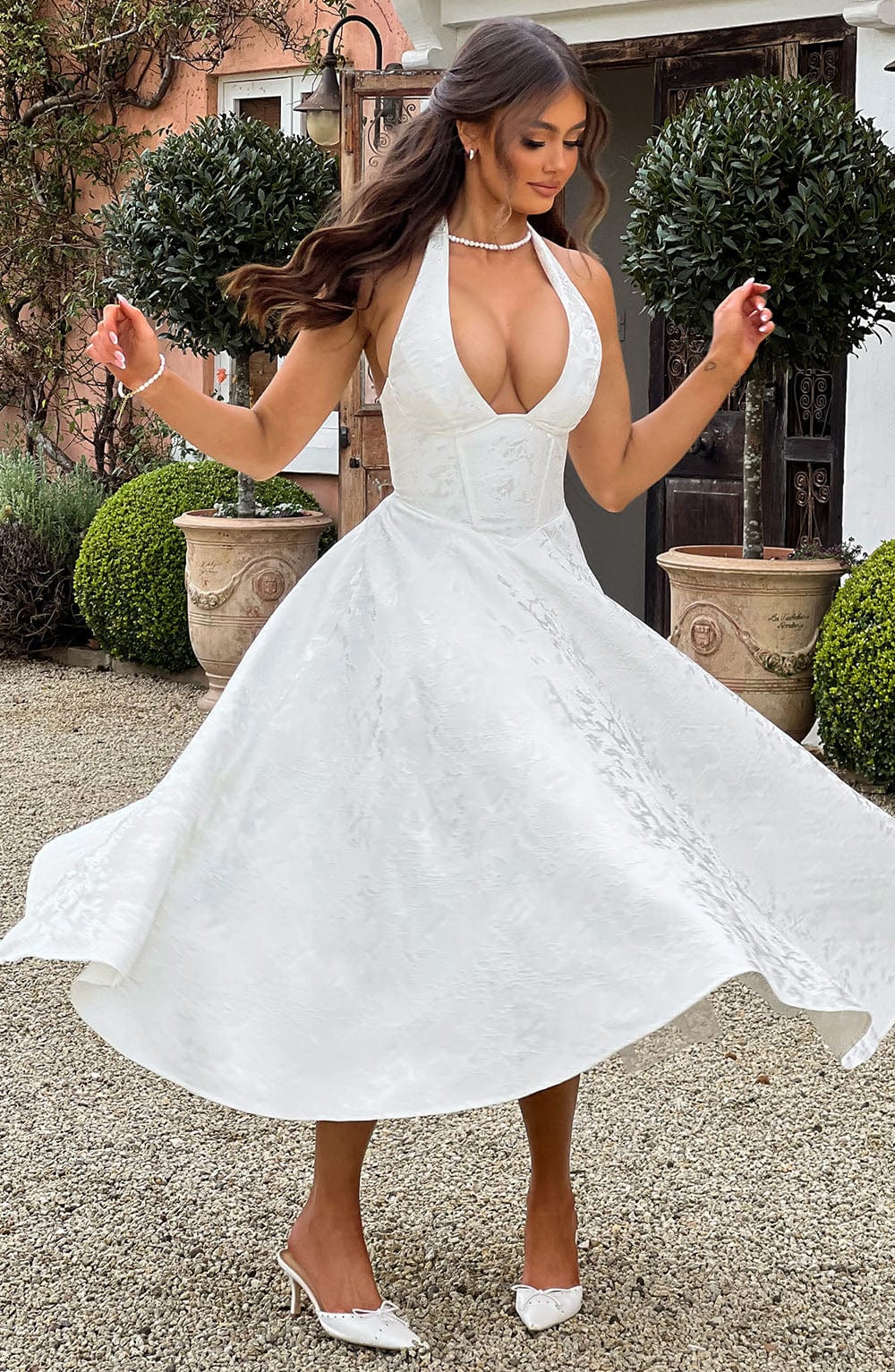 Isabelle | Chique Midi Jurk