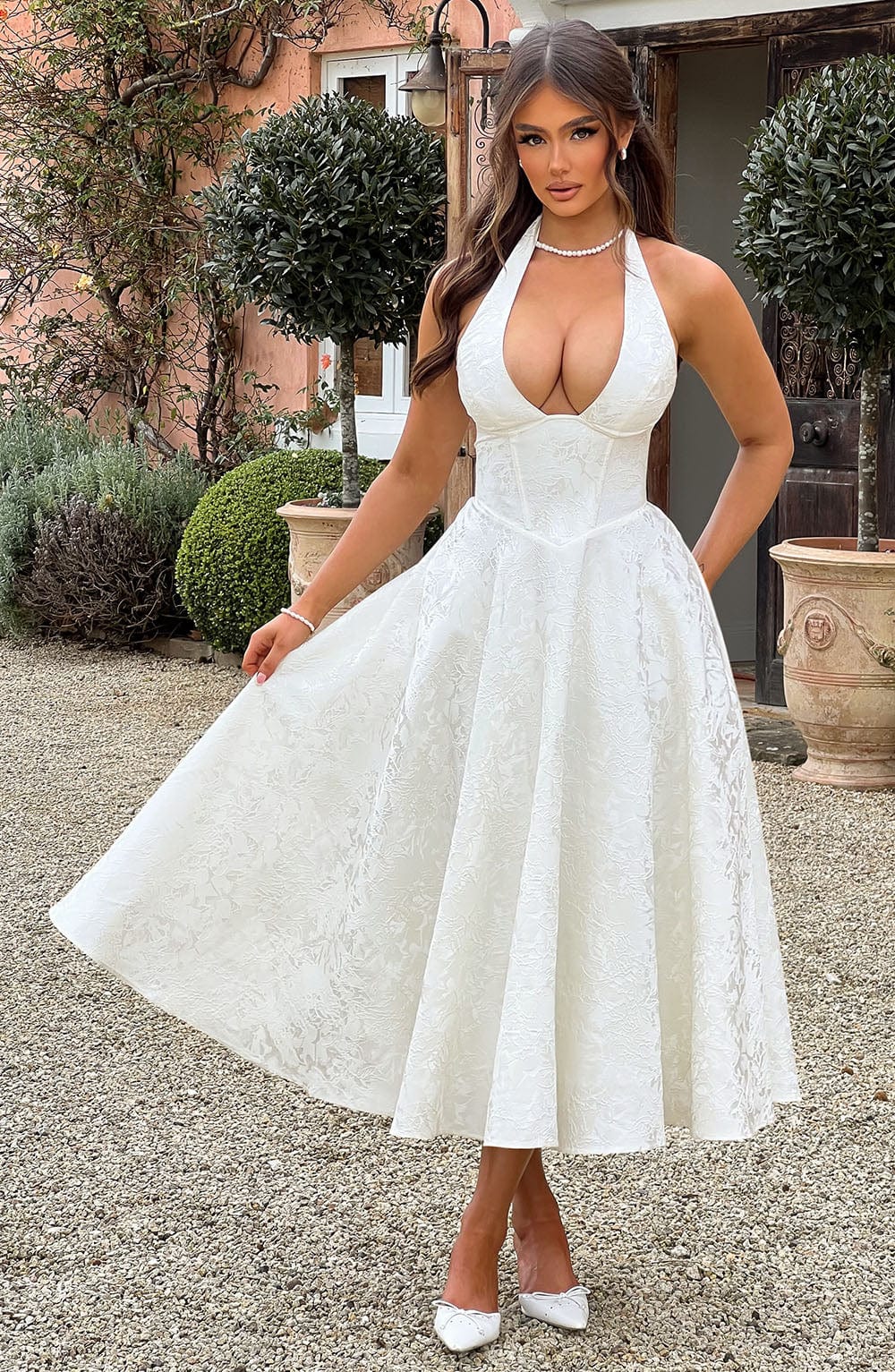Isabelle | Chique Midi Jurk