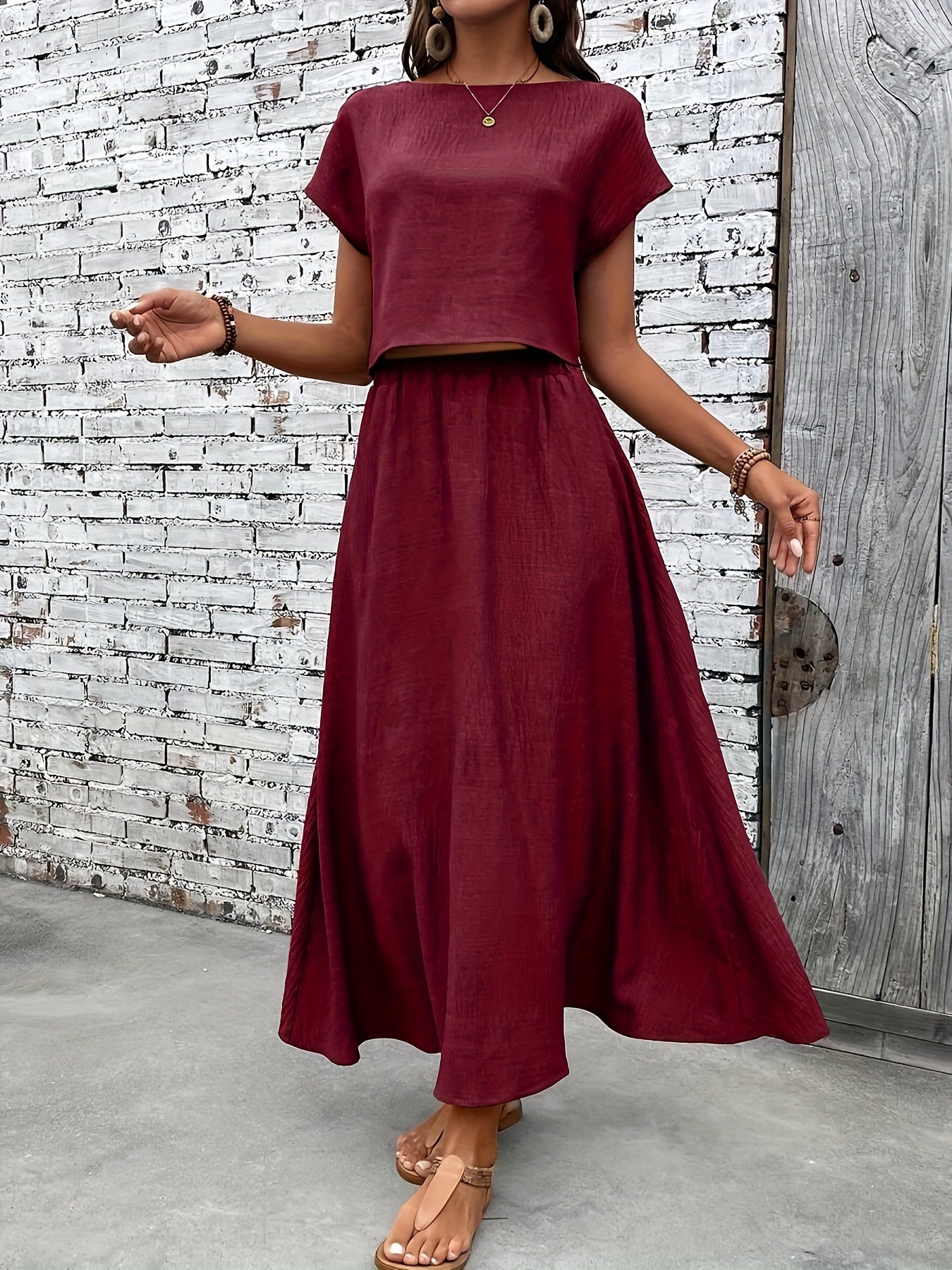 Sophie | Chic Korte Mouwen Set
