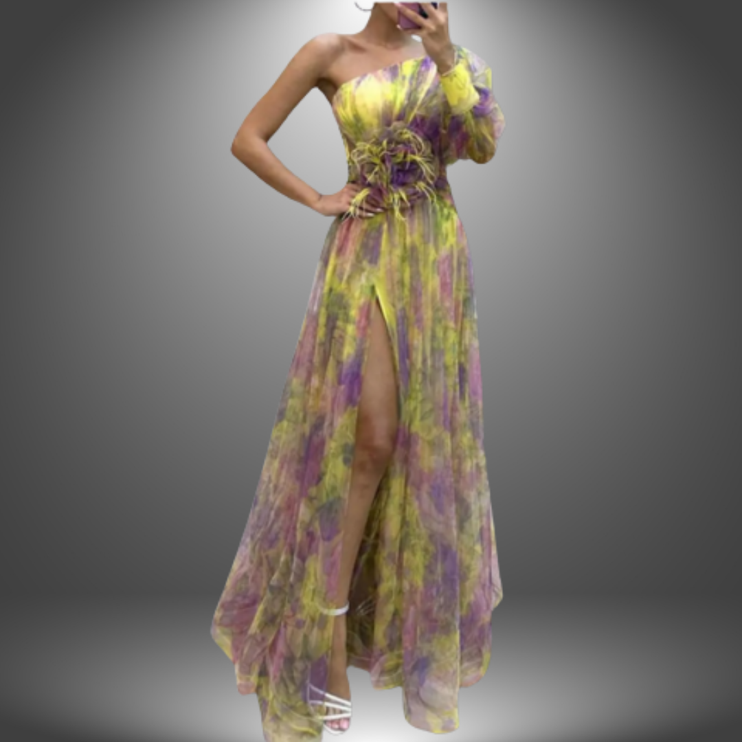 Nana | Elegante Jurk met Open Schouder