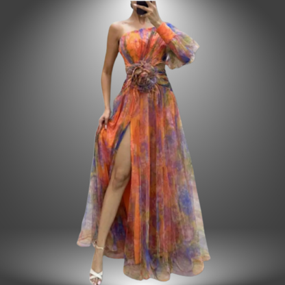 Nana | Elegante Jurk met Open Schouder