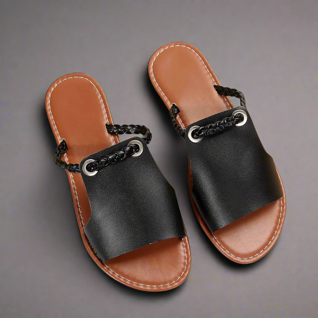 Katelina | Platte Slippers van Premium Materiaal