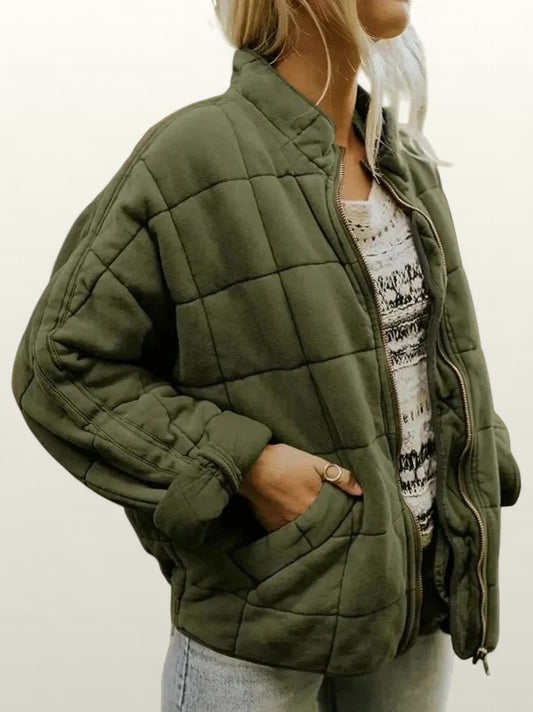 Josiane | Gevoerde Jas met Elegante Oversized Look