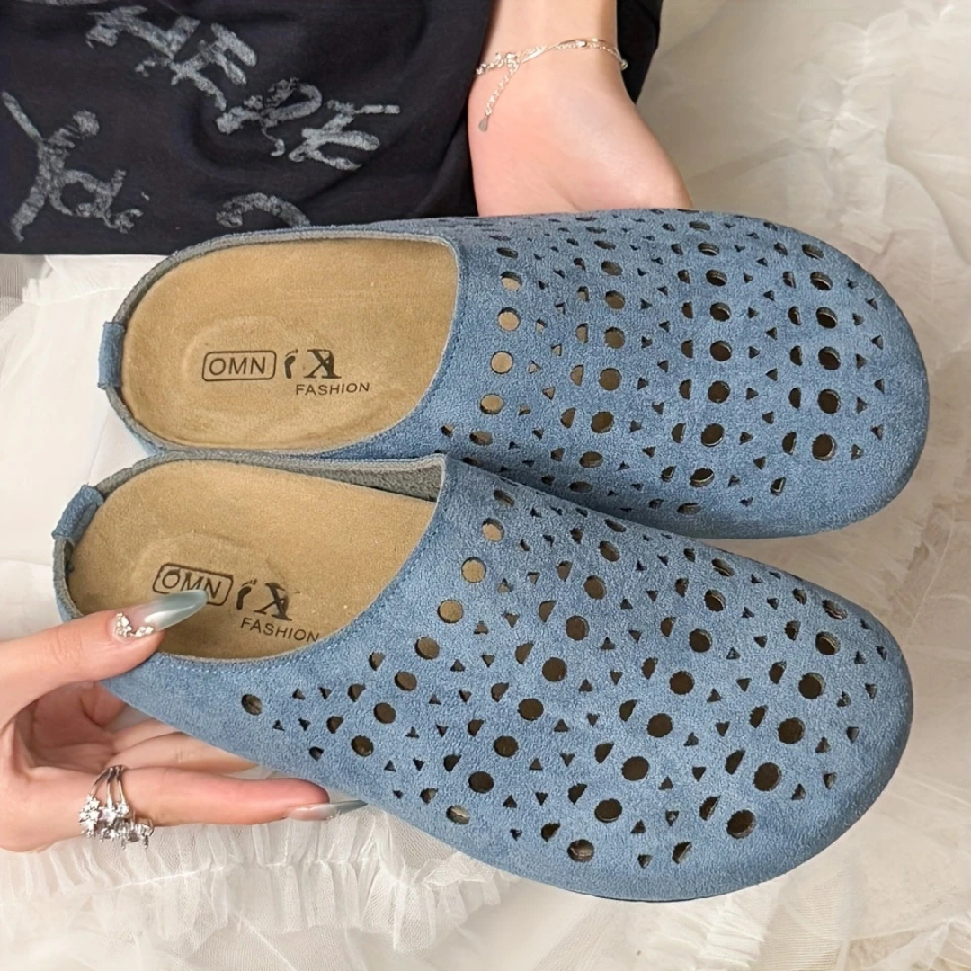 Lina | Elegante Orthopedische Sandalen Blauw
