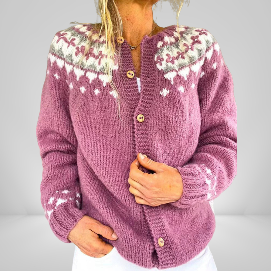 Sigrid | Vest met patroon