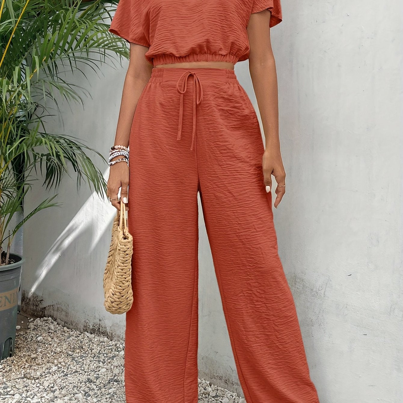 Luna | Chic Crop Top & Pants