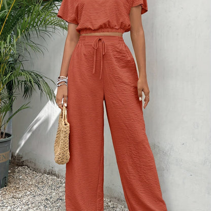 Luna | Chic Crop Top & Pants