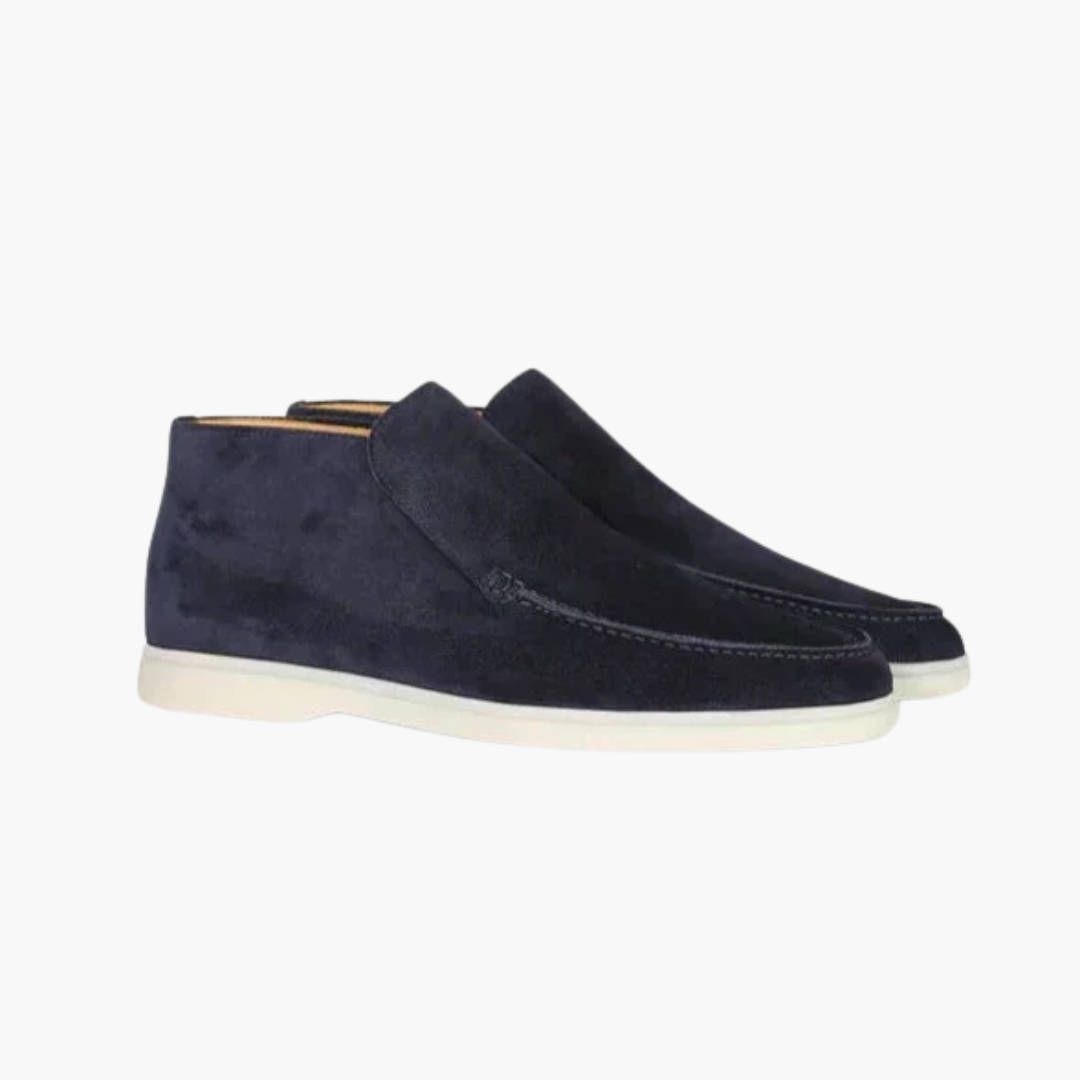 LUCARO HOGE SUEDE LOAFERS