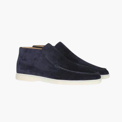 LUCARO HOGE SUEDE LOAFERS
