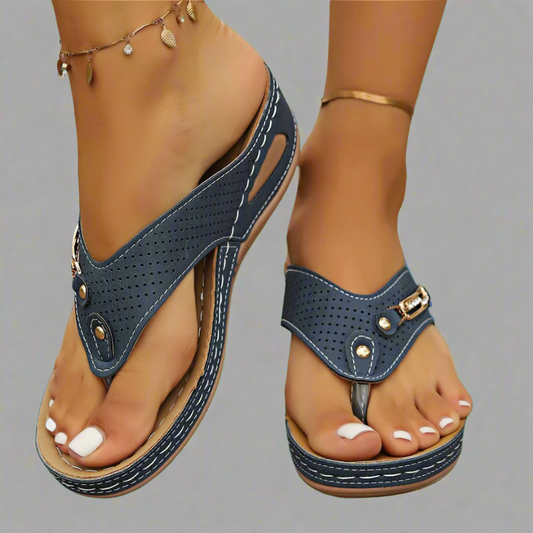 Mira | Retro Sandalen voor Dames met Voetboogondersteuning – Comfortabel en Stijlvol