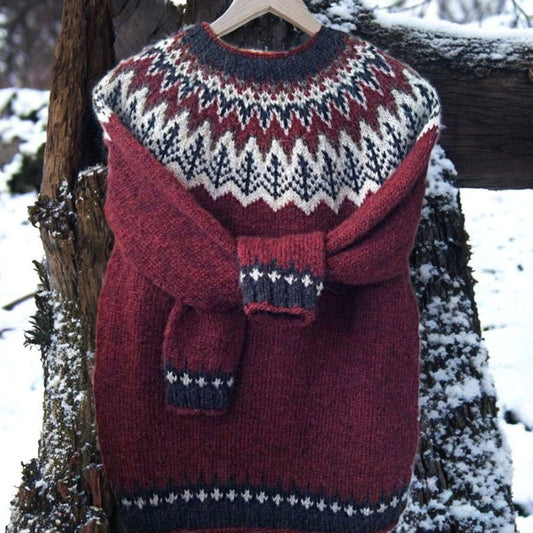 Geertruida | Jacquard trui