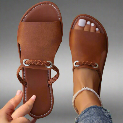 Katelina | Platte Slippers van Premium Materiaal