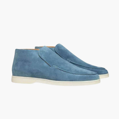 LUCARO HOGE SUEDE LOAFERS