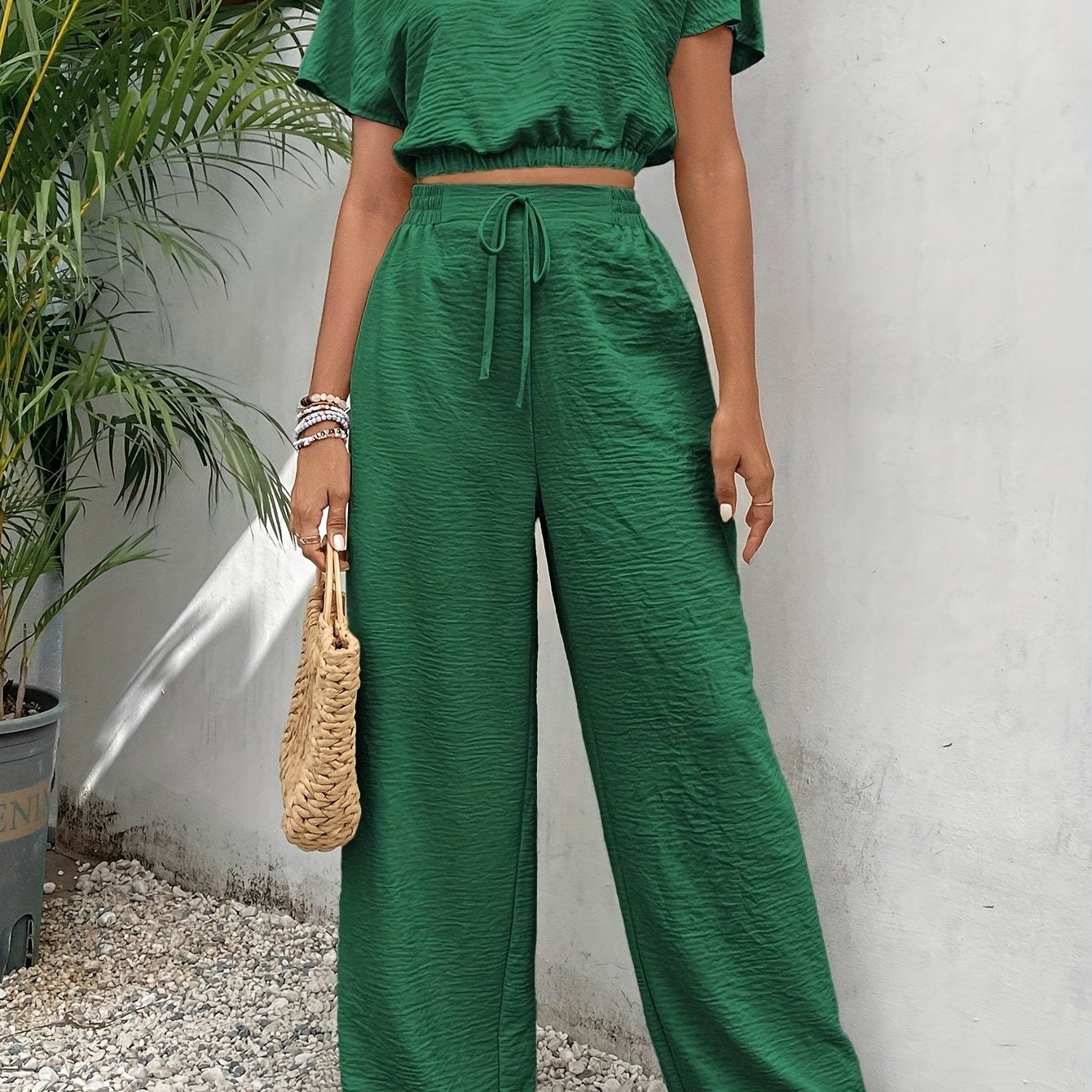 Luna | Chic Crop Top & Pants
