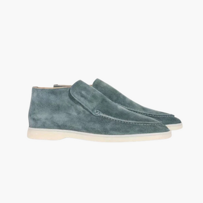 LUCARO HOGE SUEDE LOAFERS