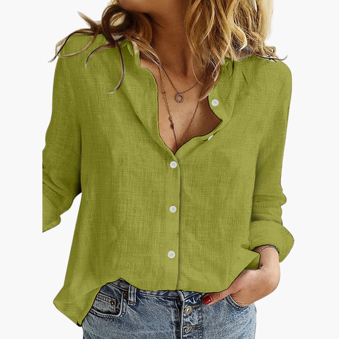 Oda Linnen Blouse