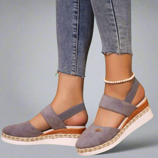 Gitta | Plus-Size Wedge Hakken – Comfortabel en Veelzijdig