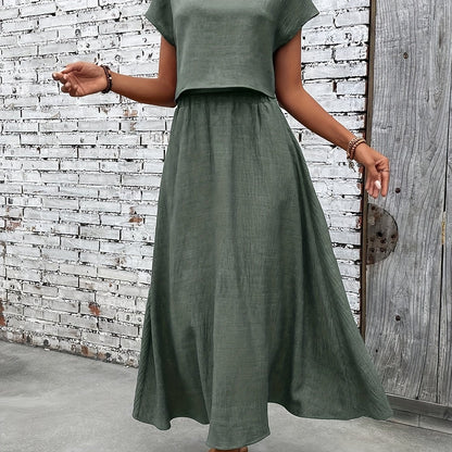 Sophie | Chic Korte Mouwen Set