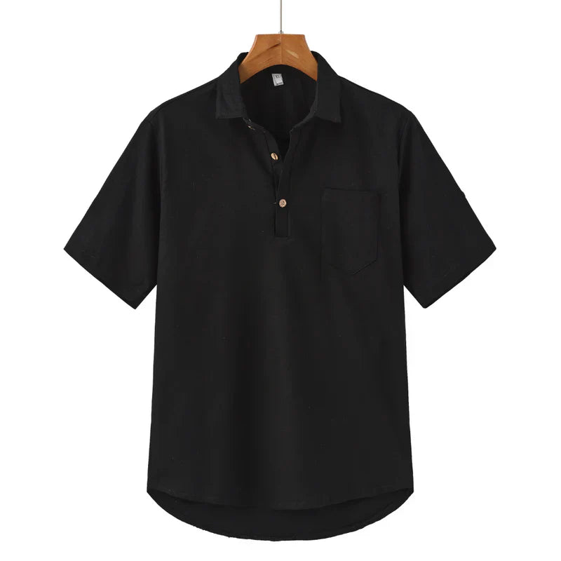 ØRLA Amsterdam™ | Linnen polo
