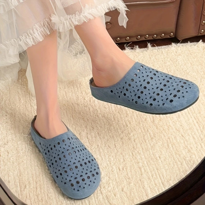 Lina | Elegante Orthopedische Sandalen Blauw