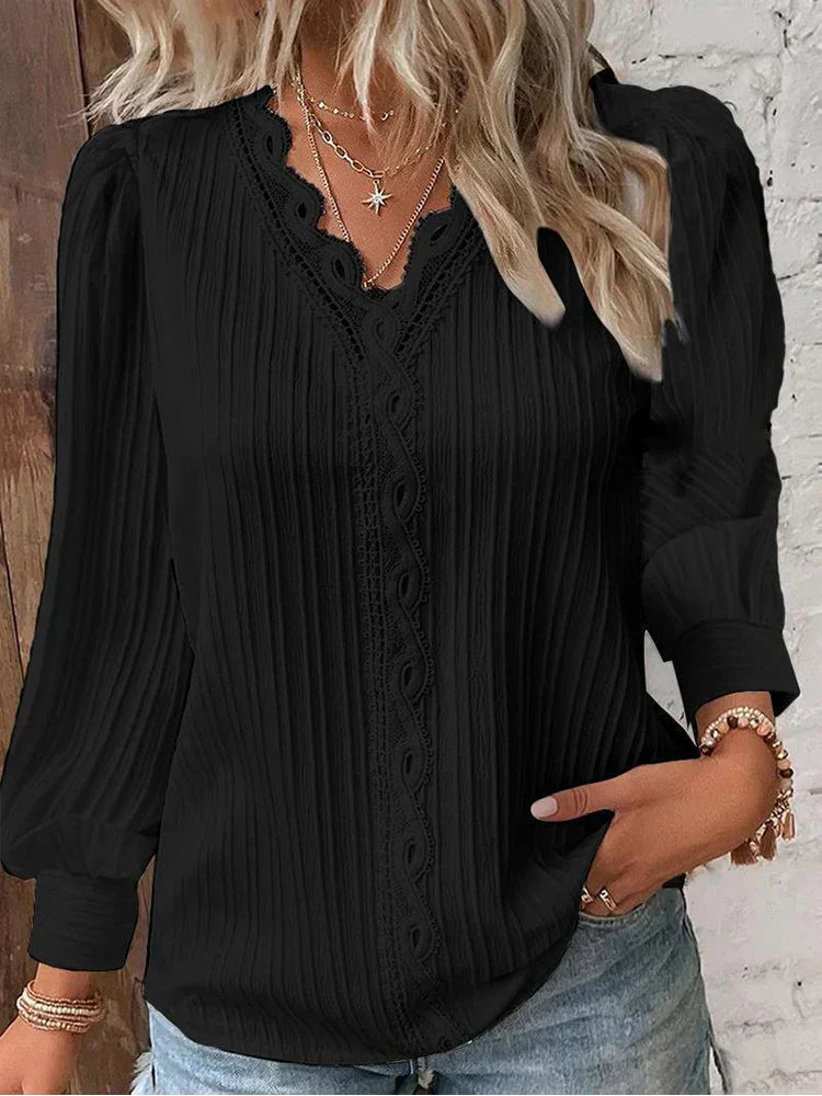 Gail | Chique blouse met print