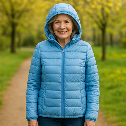 Dagmar Gevoerde Tussenjas | Babyblauw