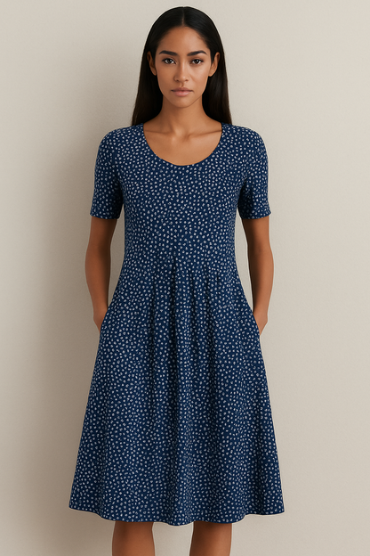 Carolina | Chique jurk met speelse print